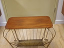 Vintage Reading Table Reading Tray Newspaper Tray Side Table