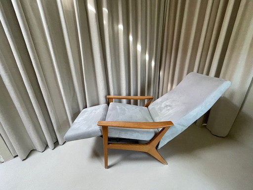 Chaise longue vintage des années 1960