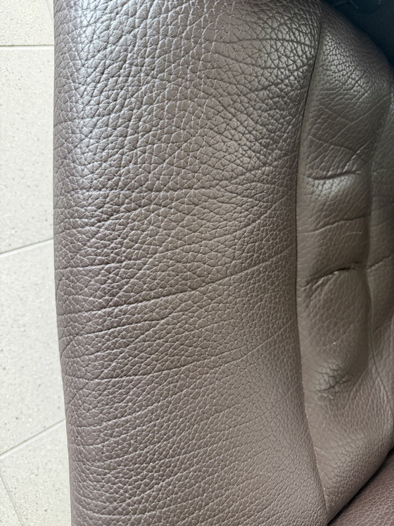 Image 1 of Fauteuil inclinable en cuir marron DeSede DS2850.