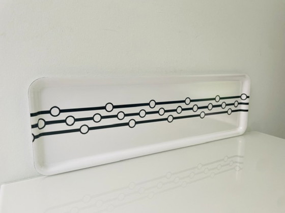 Image 1 of Vassoio in melamina IKEA vintage con grafica