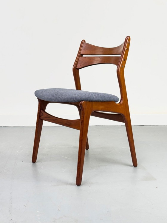 Teak Dining Chairs by Erik Buch for Chr. Christensens Møbelfabrik, 1960s, Set of 6 – Wood (photo 20 of 24)