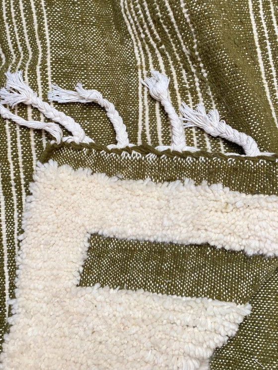 Tappeto marocchino verde 150 cm x 300 cm – Tappeti, Cotton (photo 9 of 11)