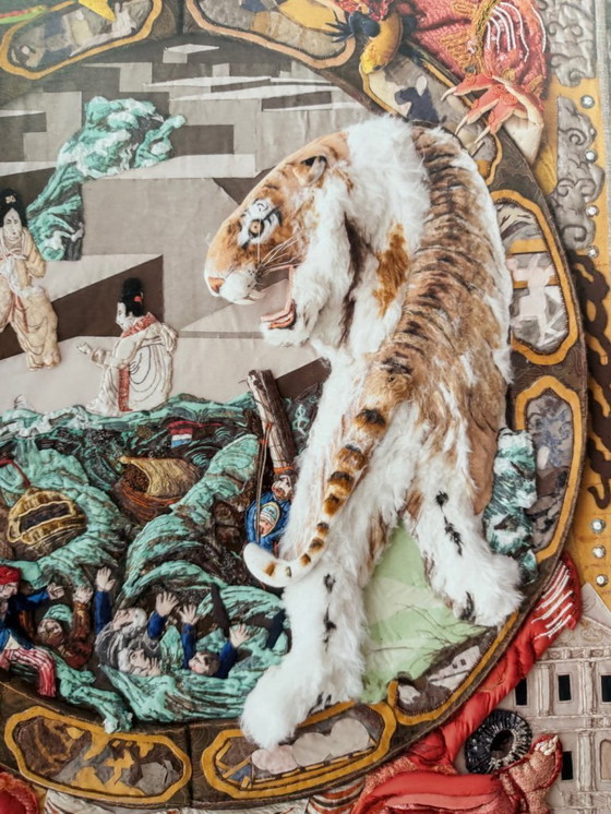 Image 1 of Xu Zhen, Fierce Tiger Speed Through Valley, 2013,  copyright Astrup Fearnley Museet  Courtesy of the artist