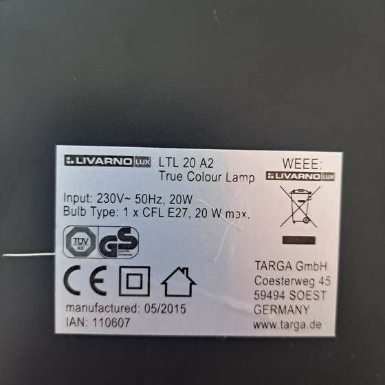 Image 1 of Livarno Lux Bureaulamp – True Colour Met Flexibele Arm