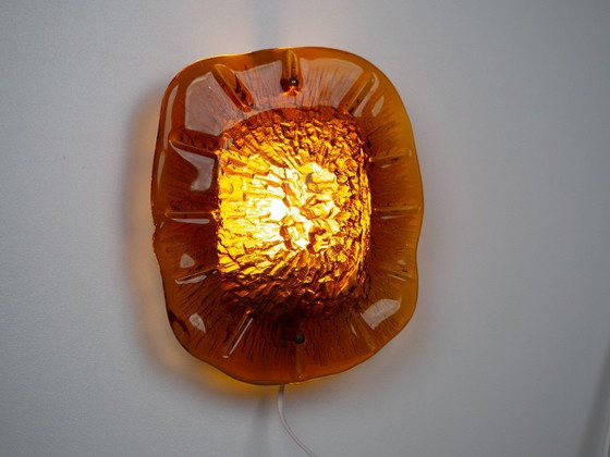 Image 1 of Par de apliques daneses con medallón de Vitrika, años 60