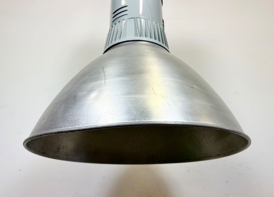 Image 1 of Large Industrial Aluminium Pendant Light from Elektrosvit, 1960s