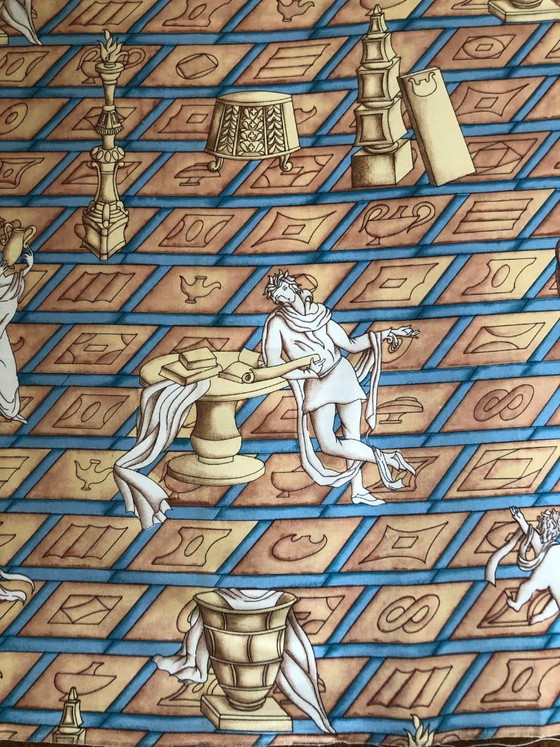 Image 1 of Panneau textile vintage “Conversazione classica” par Gio Ponti – Avigdor