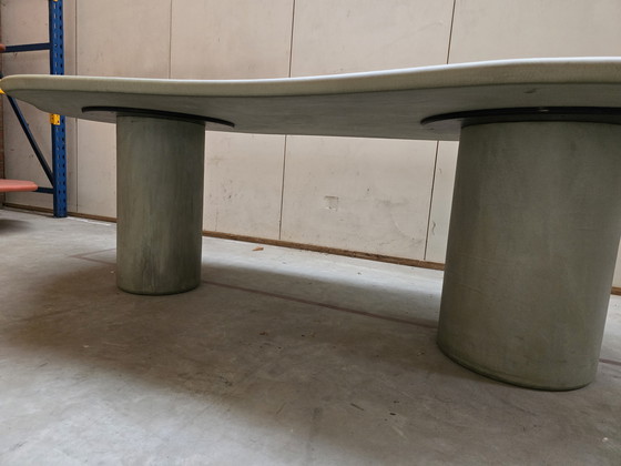 Image 1 of Table Mortex Laini By Muundo Olive