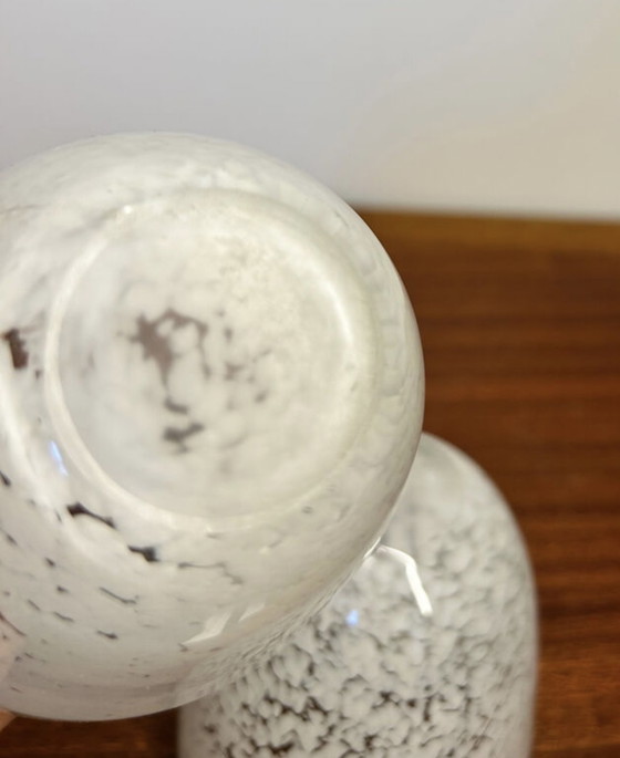 Image 1 of Murano glazen kaarsenstandaards uit de jaren 70.