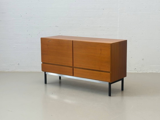 Image 1 of Danish mid-century sideboard with hinged doors, 1950s