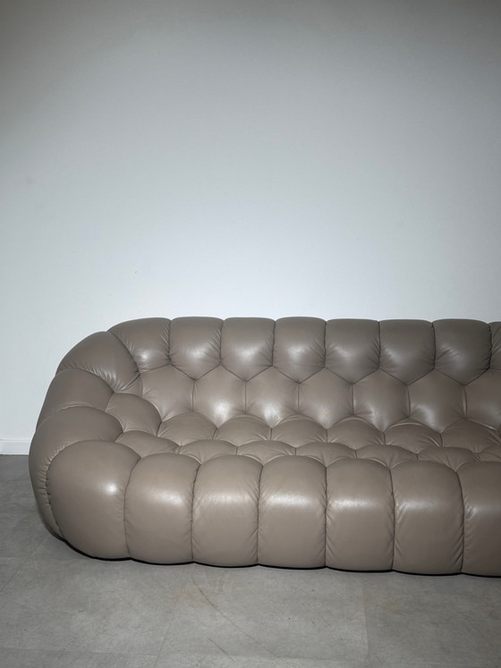 Roche Bobois Bubble Sofa – Limited Edition Taupe Leer van Sacha Lakic – Banken (photo 7 of 10)