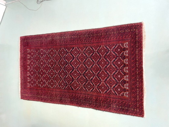 Tappeto Baluchi annodato a mano 215x120 cm Tappeto Orientale rosso – Tappeti, Lana (photo 2 of 13)