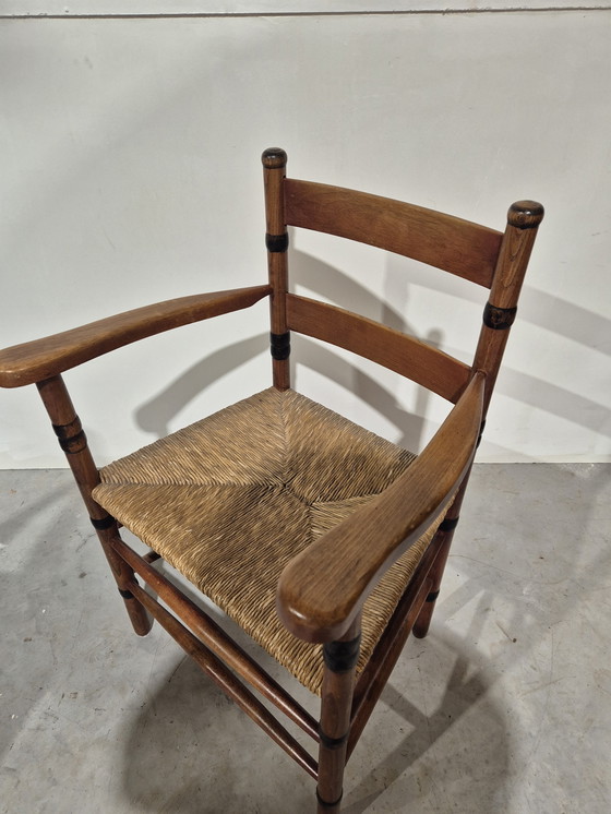 Image 1 of Jac Levee Art-Deco-Set, bestehend aus 2 Stühlen und einem Hocker