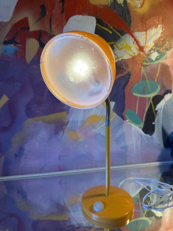 Image 1 of Vintage IKEA Skojig Bureaulamp - oranje