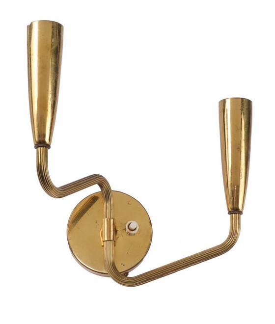 Image 1 of Italian pair of sconces 1960,s