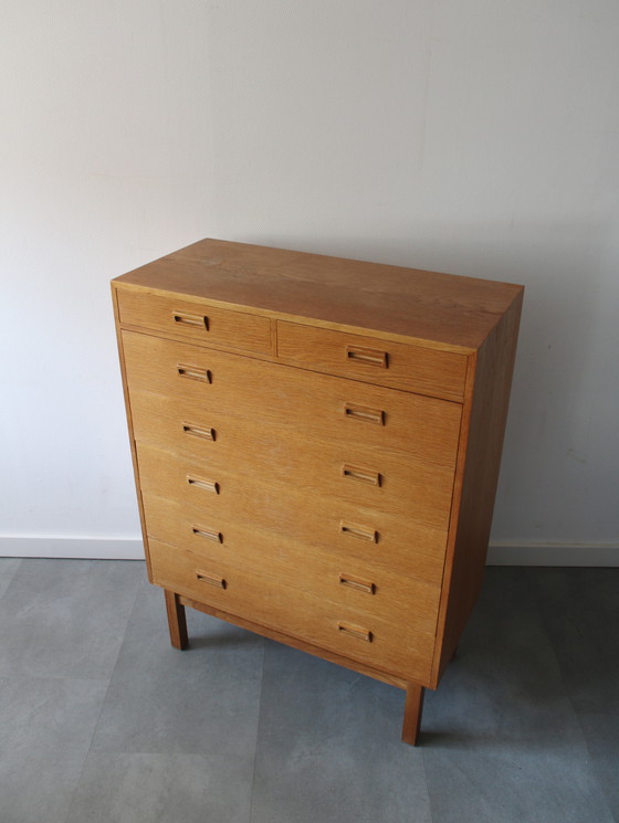 Image 1 of Vintage Deense ladekast door Holger Jensen voor FDB Møbler