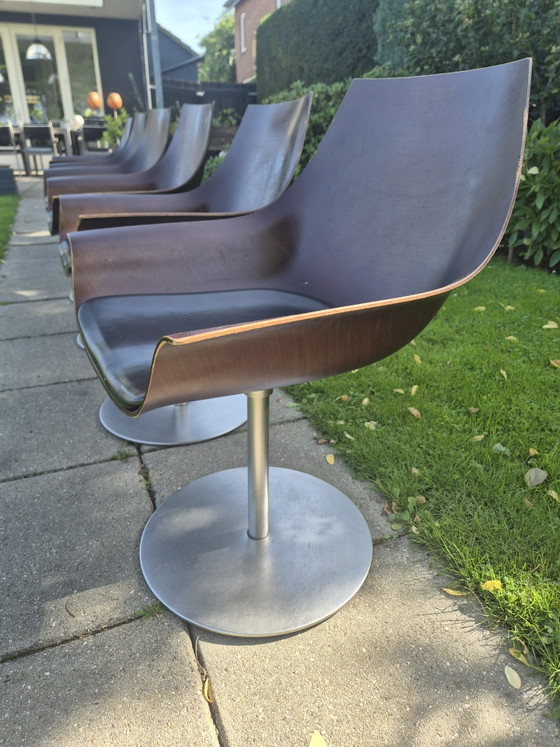Vintage rare set of 6 original Lapalma Cox design chairs – Dining chairs, rvs, Wood (photo 3 of 15)