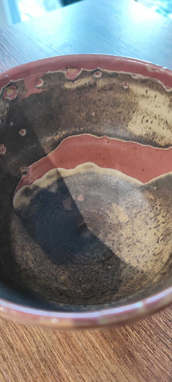 Image 1 of gres porcelánico esmaltado de los años 70 firmado