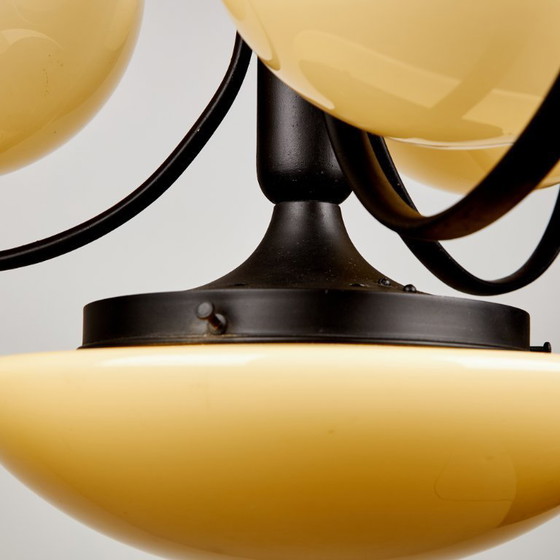 Image 1 of MK8805 Metal and Glass Chandelier