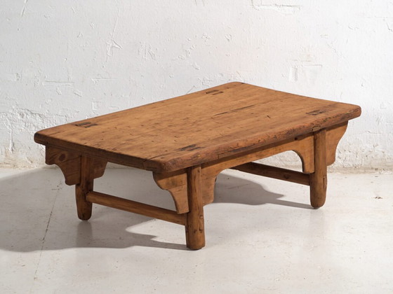 Tavolino basso antico in legno di pino – Cina, circa 1930 – Tavolini da caffè (photo 5 of 40)
