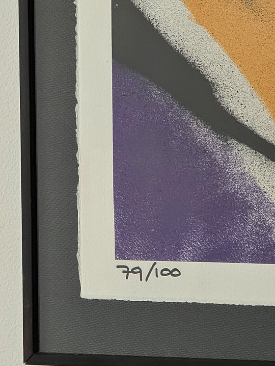 Image 1 of Herman Brood - Man with Horse - 79/100 - Hand signed