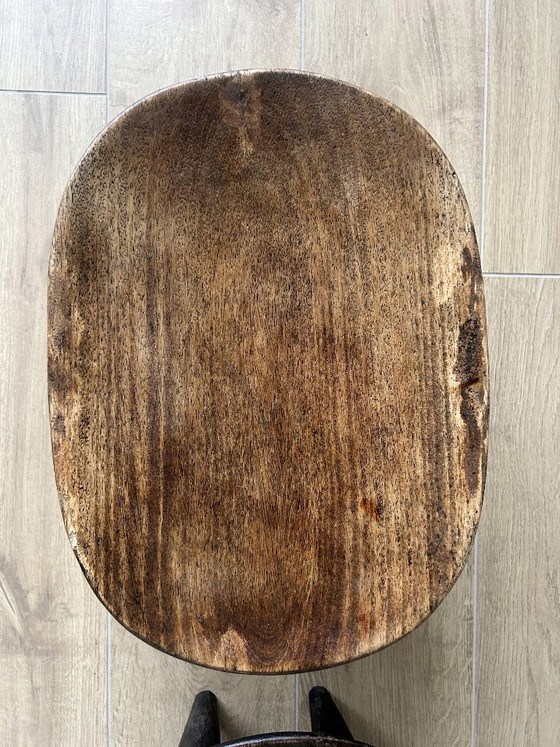 Image 1 of Senufo-Hocker – Handgeschnitzt von Mouya Konate (Einzeln oder als 2er-Set)