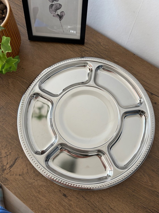Vassoio da aperitivo / Svuotatasche vintage Inox Germany – Accessori da tavola, Metallo (photo 3 of 8)