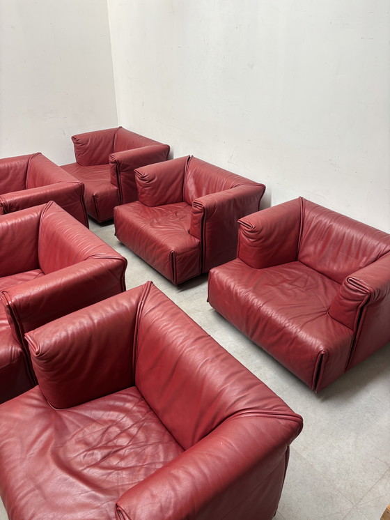 Image 1 of Divano Club "Cardigan" di Vico Magistretti per Cassina