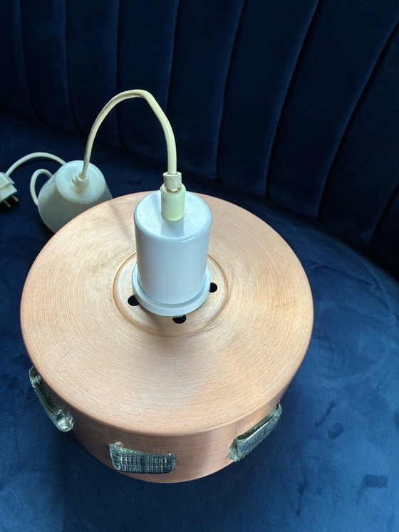 Vintage Einar Backstrom Hanglamp – Hanglampen, Copper, Plastic (photo 5 of 10)