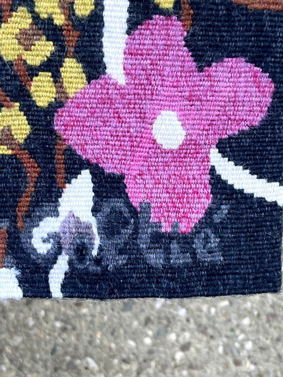 Image 1 of Tapisserie en Laine de GALTIÉ "instant champêtre" épreuve d'artiste n°2/2