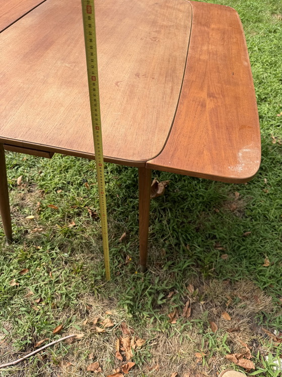 Tavolino sollevabile vintage in stile Mid-Century Modern / Mufuti (Modello 346 / Decor 3484) (photo 12 of 15)