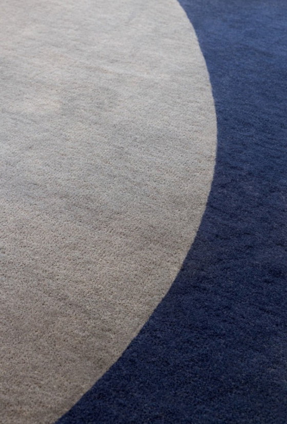 Image 1 of Tappeto Brink & Campman, Element Arp Blue 087608 233x255