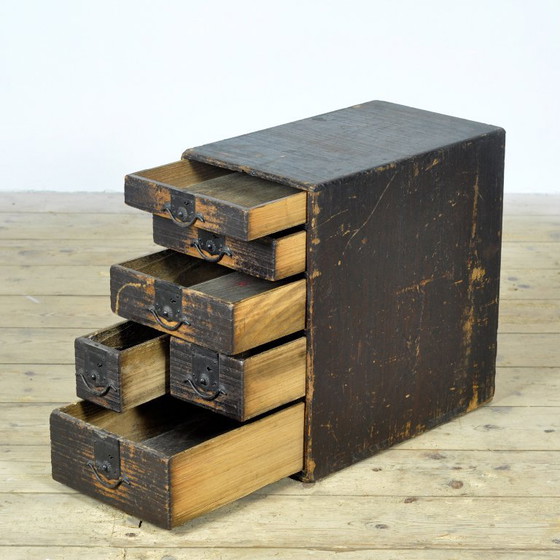 Antieke Japanse Ko-Dansu met origineel ijzerbeslag, circa 1900 – Ladekasten, Iron, Wood (photo 4 of 10)