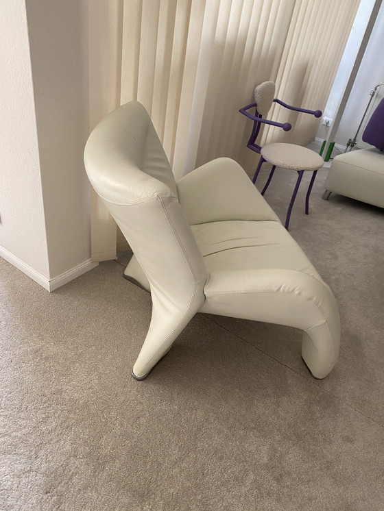 Image 1 of 2x sillón leolux echnaton Sessel 