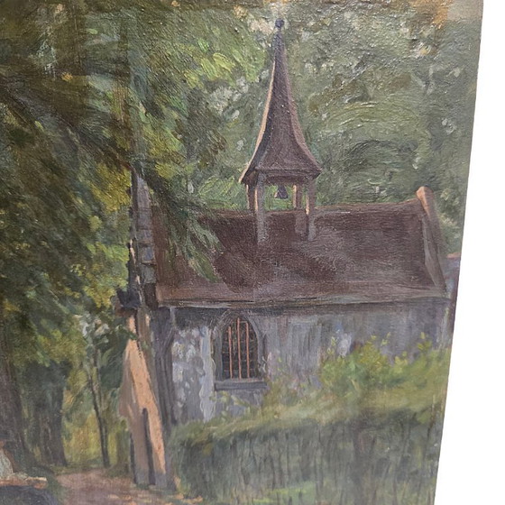 Image 1 of The Hermitage on the Sjaasberg by A. Hinterseher, early 20th century