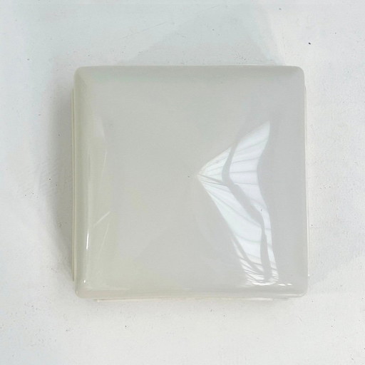 Witte Cnosso wandlamp van Angelo Mangiarotti voor Artemide, jaren 60