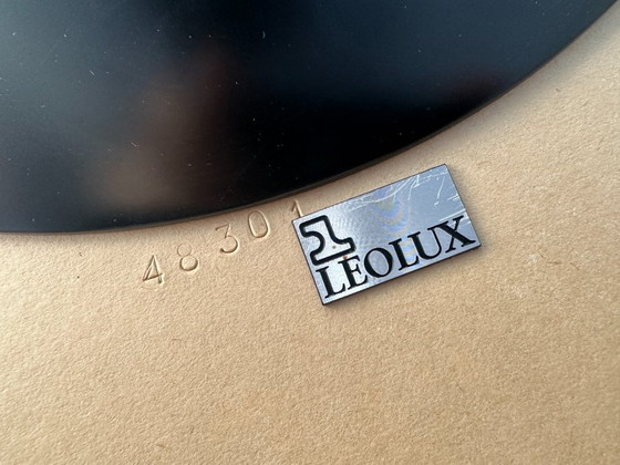 Leolux Trias Dining Table - Hugo De Ruiter - Round 128 Cm – Cast Iron, Wood (photo 5 of 5)