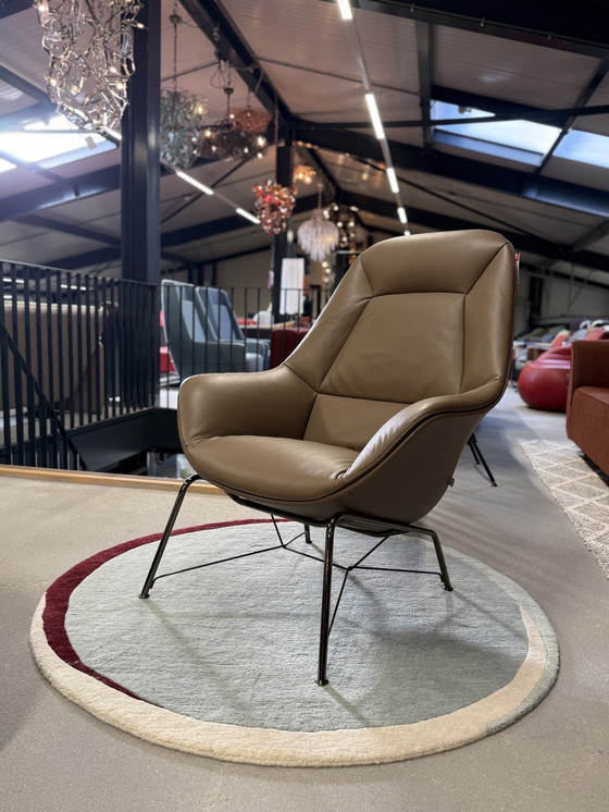 Image 1 of Poltrona lounge Prelude della Showmodel Jori Celia Mokka Read