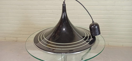 Image 1 of Lampada a sospensione con cappello da strega dell'era spaziale