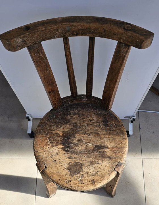 Rustic brutalist wabi sabi chair – Chairs and lounge chairs, Wood (photo 5 of 5)