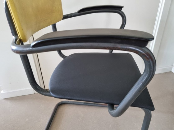 Image 1 of sedia con struttura in tubo sedia a sbalzo