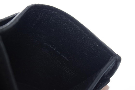 Image 1 of Alexander McQueen, black leather card holder