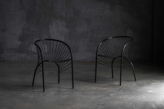Image 1 of "Lizzie" Chairs by Regis Portier for Paolo Pallucco, Italy, 1980s