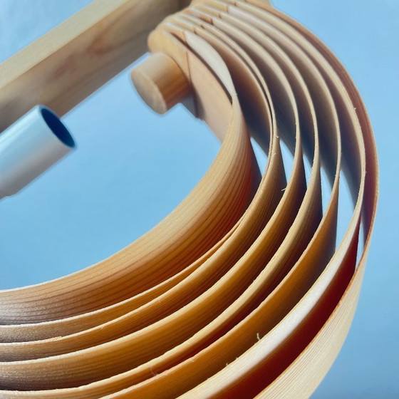 Image 1 of Translandia Duo Wall Lamp in Pine, Denmark, 1960-70