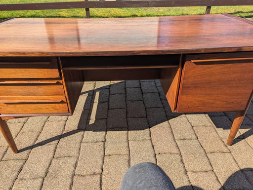 Escritorio Arne Vodder vintage para H. P. Hansen, diseño danés