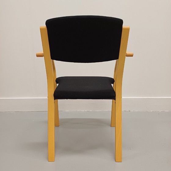 Image 1 of Skandinavischer Konferenzstuhl von LANA Design, aus Buche – Dk, 1960er Jahre