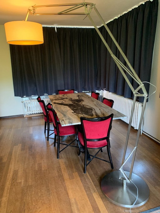 It's about RoMi Milano floor lamp stainless steel