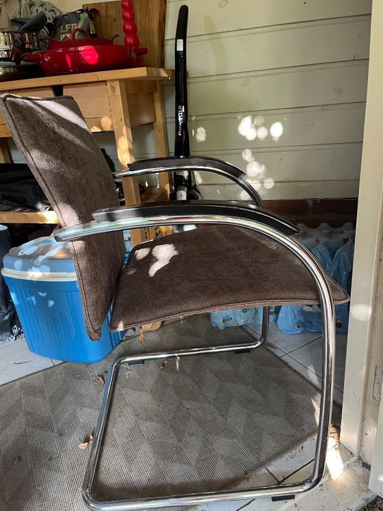 5 x Office/Dining Chair Brand Thonet, Price Per Piece. – Chrome (photo 4 of 5)