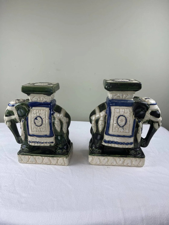 Pair of vintage ceramic bookends – Decorative Objects, Porcelain (photo 11 of 11)