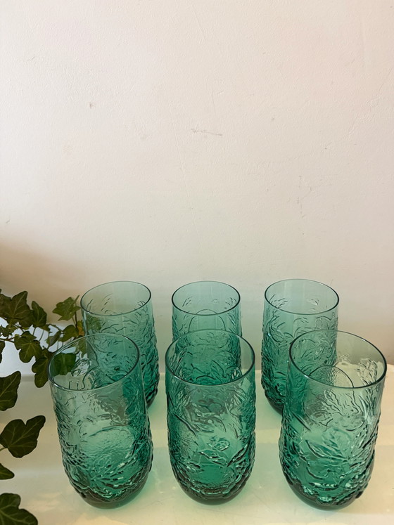 Lot de 6 verres à long drink italiens vintage – Verres et carafes (photo 2 of 6)